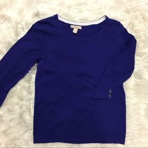 Banana Republic royal blue sweater